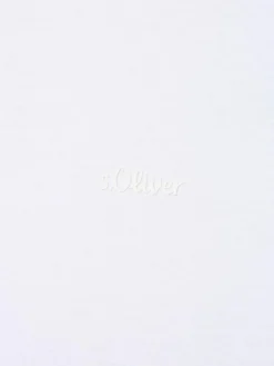 s.Oliver Shirts<Herren T-Shirt weiß uni