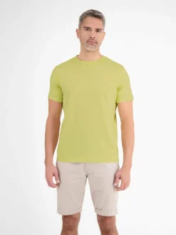 LERROS Shirts<Herren T-Shirt gelb uni