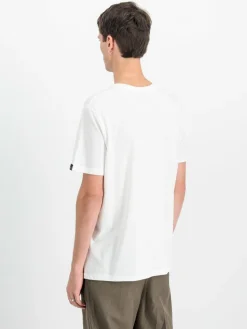 Alpha Industries Shirts<Herren T-Shirt weiß bedruckt