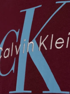 Calvin Klein Jeans Shirts<Herren T-Shirt bordeaux uni