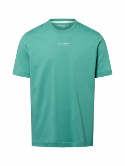 Marc O'Polo Shirts<Herren T-Shirt smaragd uni