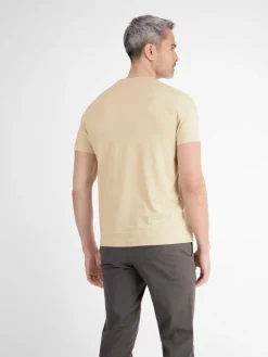 LERROS Shirts<Herren T-Shirt weiß uni