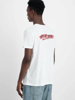 Alpha Industries Shirts<Herren T-Shirt weiß uni