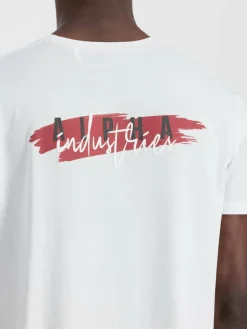 Alpha Industries Shirts<Herren T-Shirt weiß uni