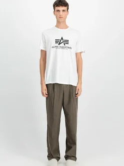 Alpha Industries Shirts<Herren T-Shirt weiß bedruckt