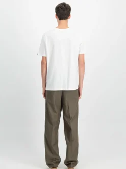Alpha Industries Shirts<Herren T-Shirt weiß bedruckt