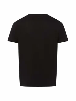 Alpha Industries Shirts<Herren T-Shirt schwarz uni
