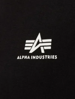 Alpha Industries Shirts<Herren T-Shirt schwarz uni