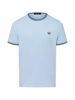 Fred Perry Shirts<Herren T-Shirt hellblau uni