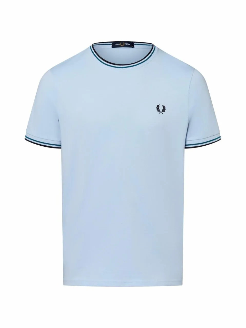 Fred Perry Shirts<Herren T-Shirt hellblau uni