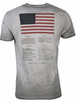 Topgun Shirts<Herren T-Shirt grau uni