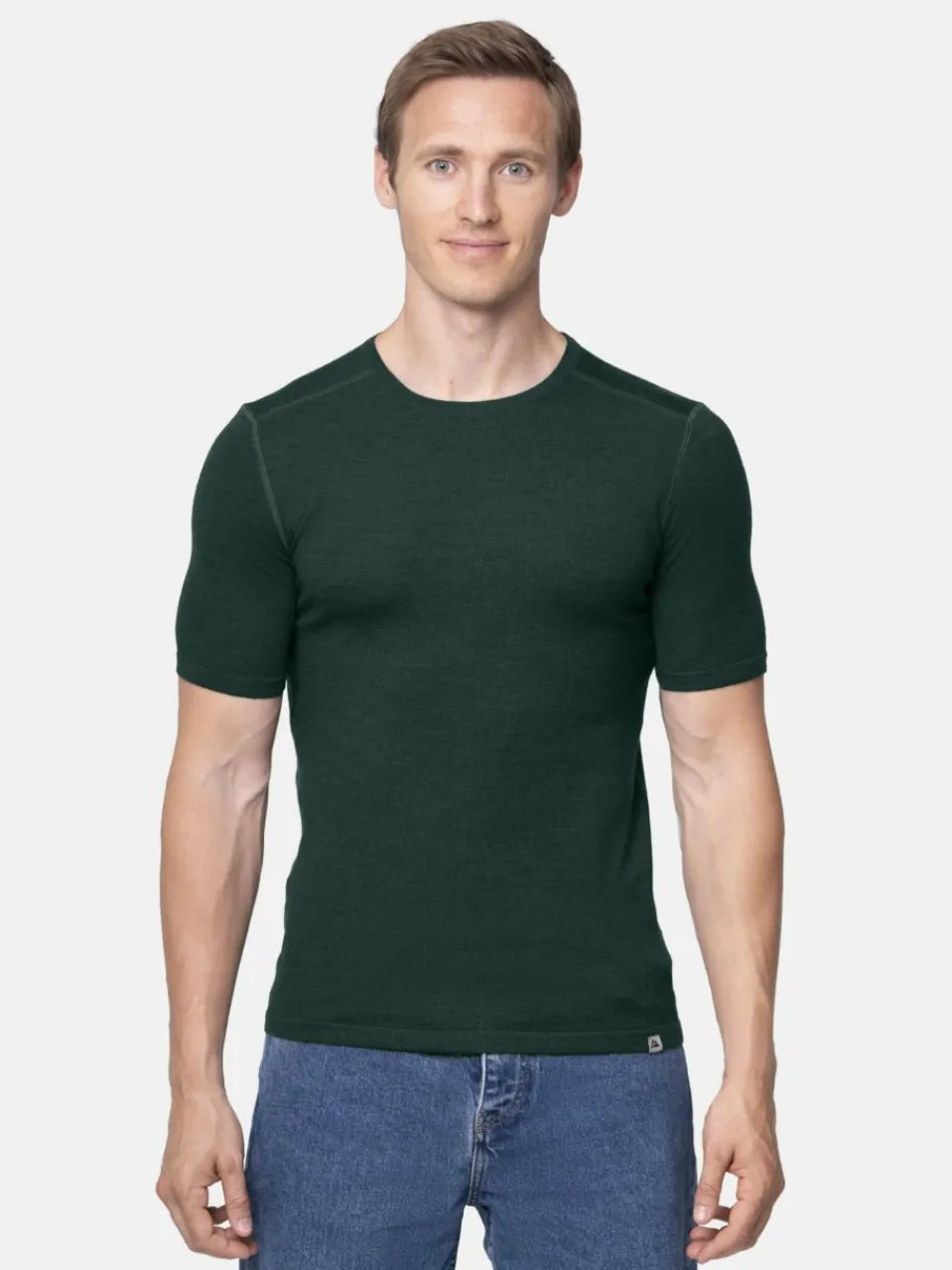 DANISH ENDURANCE Shirts<Herren T-Shirt grün uni