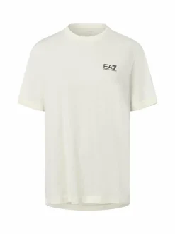 EA7 Emporio Armani Shirts<Herren T-Shirt ecru uni