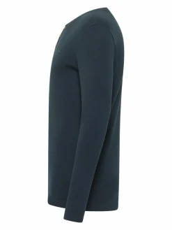 Mustang Shirts<Herren T-Shirt blau uni