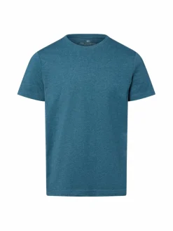 Nils Sundström Shirts<Herren T-Shirt petrol meliert