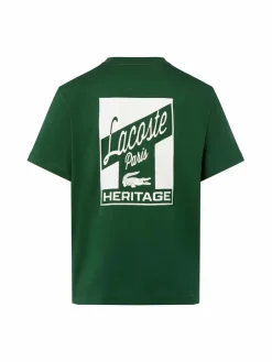 Lacoste Shirts<Herren T-Shirt grün bedruckt