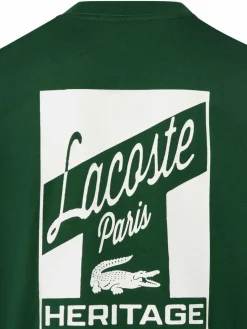 Lacoste Shirts<Herren T-Shirt grün bedruckt