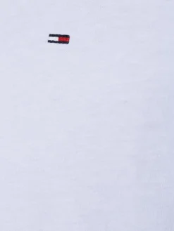 Tommy Jeans Shirts<Herren T-Shirt weiß uni