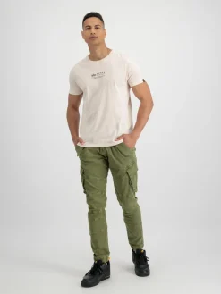 Alpha Industries Shirts<Herren T-Shirt weiß bedruckt