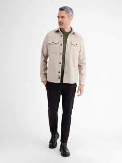 LERROS Shirts<Herren T-Shirt oliv uni