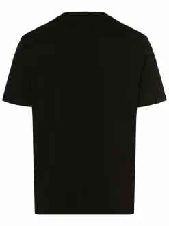 Marc O'Polo Shirts<Herren T-Shirt schwarz bedruckt