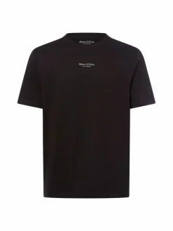 Marc O'Polo Shirts<Herren T-Shirt schwarz uni