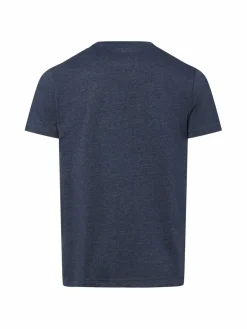Nils Sundström Shirts<Herren T-Shirt marine meliert