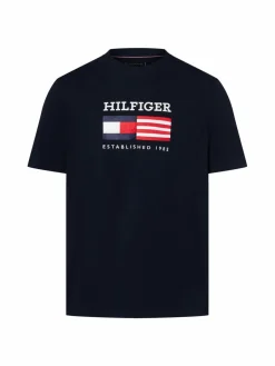 Tommy Hilfiger Shirts<Herren T-Shirt marine bedruckt