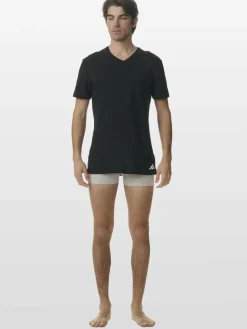 adidas Sportswear Shirts<Herren T-Shirt - Active Core Cotton schwarz uni