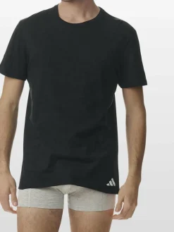 adidas Sportswear Shirts<Herren T-Shirt - Active Core Cotton schwarz uni