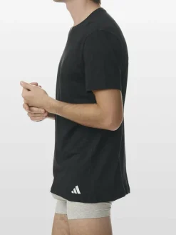adidas Sportswear Shirts<Herren T-Shirt - Active Core Cotton schwarz uni