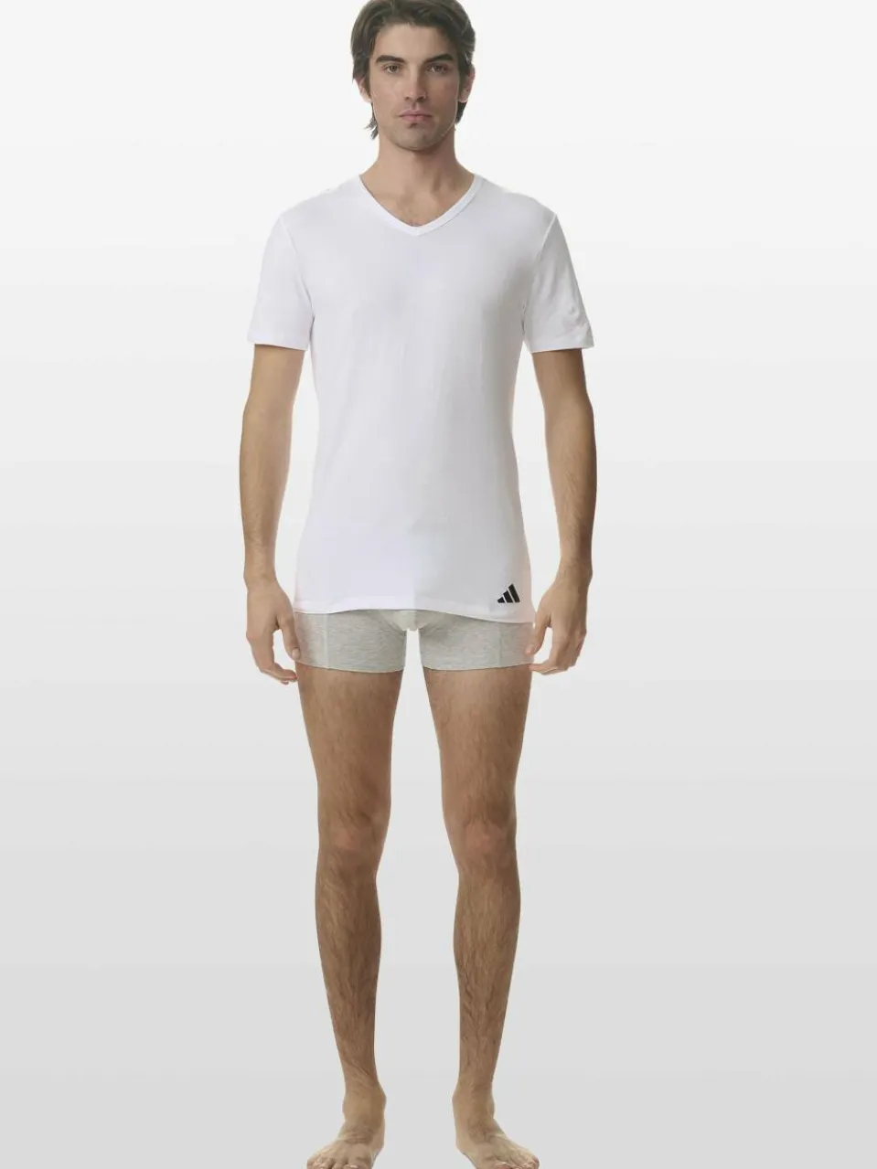 adidas Sportswear Shirts<Herren T-Shirt - Active Flex Cotton weiß uni