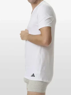 adidas Sportswear Shirts<Herren T-Shirt - Active Flex Cotton weiß uni