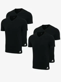 adidas Sportswear Shirts<Herren T-Shirt - Active Flex Cotton schwarz uni