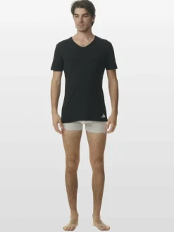 adidas Sportswear Shirts<Herren T-Shirt - Active Flex Cotton schwarz uni