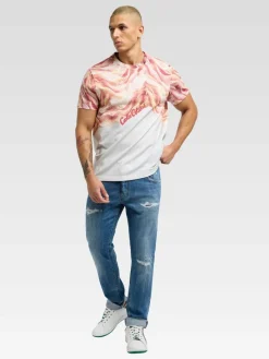 Herren Carlo Colucci Shirts>Herren T-Shirt - Donquerque