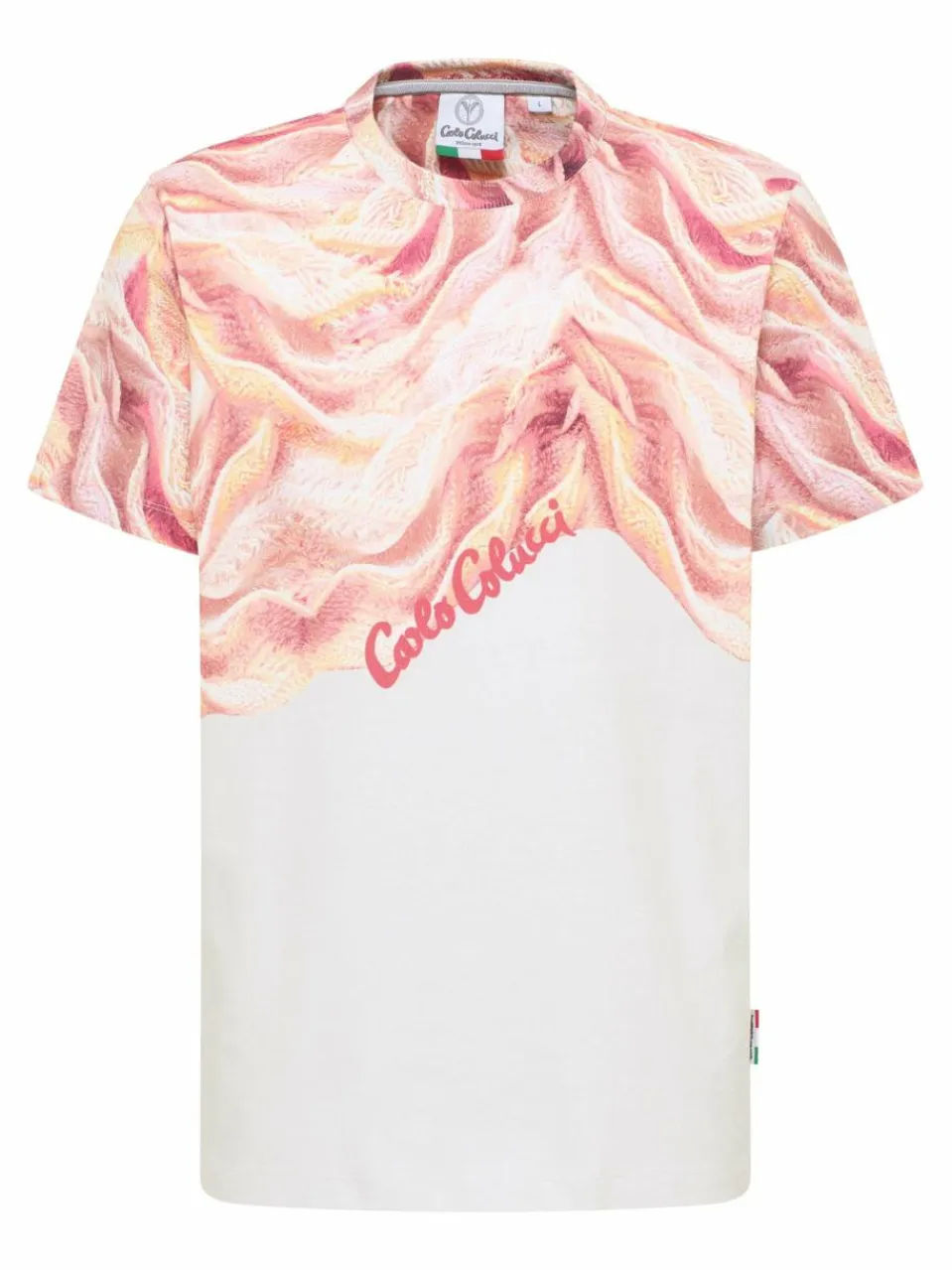 Herren Carlo Colucci Shirts>Herren T-Shirt - Donquerque