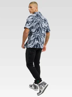 Herren Carlo Colucci Shirts>Herren T-Shirt - Dorn