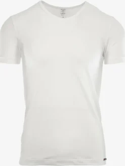 Herren Olaf Benz Shirts>Herren T-Shirt - V-Neck RED 1601