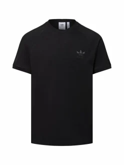 adidas Originals Shirts<Herren T-Shirt - 3 Stripes Tee schwarz uni