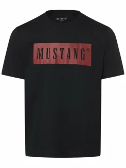 Mustang Shirts<Herren T-Shirt - Austin marine bedruckt