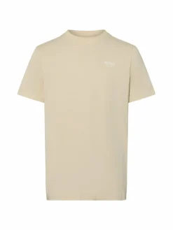 Mustang Shirts<Herren T-Shirt - Austin beige uni