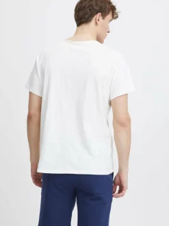 BLEND Shirts<Herren T-Shirt - BHAshton weiß meliert