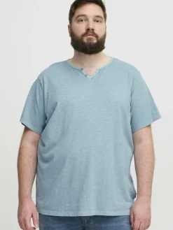 BLEND Shirts<Herren T-Shirt - BHBTee blau uni