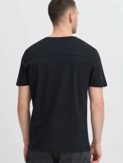 BLEND Shirts<Herren T-Shirt - BHJAGO schwarz uni