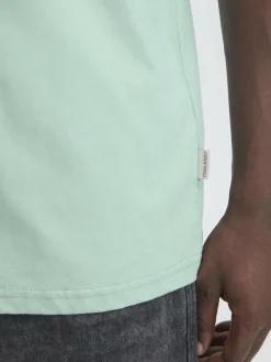 BLEND Shirts<Herren T-Shirt - BHJOK mint bedruckt