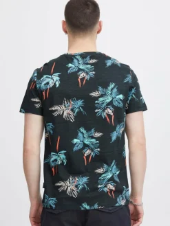 BLEND Shirts<Herren T-Shirt - BHTee schwarz gemustert