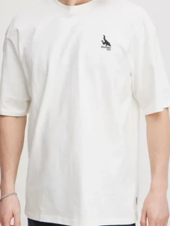 BLEND Shirts<Herren T-Shirt - BHTee weiß bedruckt