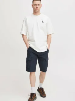 BLEND Shirts<Herren T-Shirt - BHTee weiß bedruckt