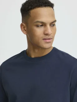 BLEND Shirts<Herren T-Shirt - BHVAGO blau bedruckt